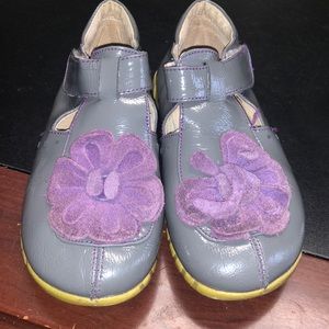 Livie &Luca gray and purple shoes.